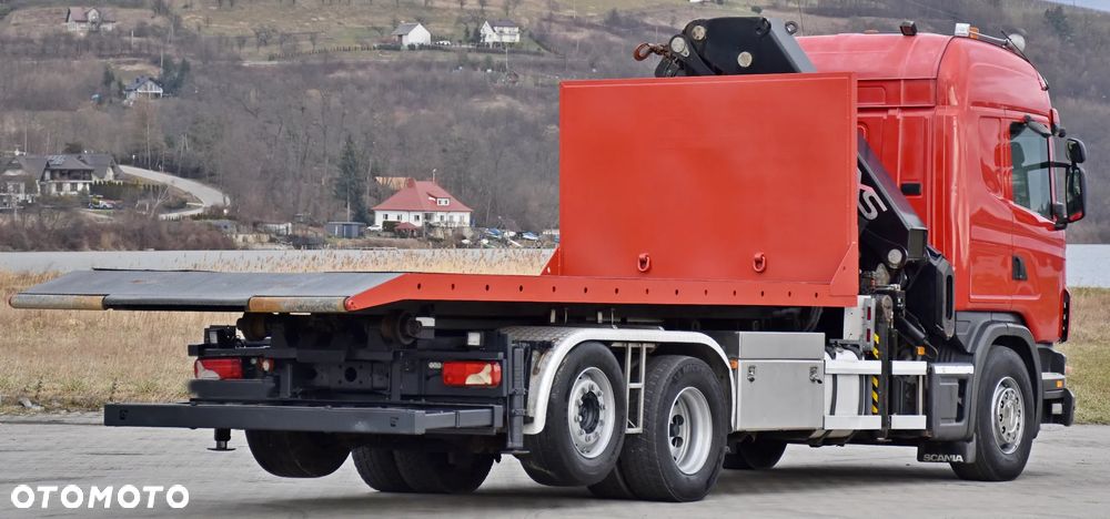 Scania G400 * AUTOLAWETA 6,40m + HIAB 377 EP - 5 HIDUO + PILOT * STAN BDB - 7