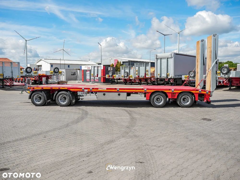MAX Trailer MAX 600 | Przyczepa 4 osiowa | Najazdy hydrauliczne - 6