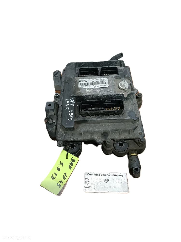 DAF LF45 2004 r. 5,9 TD sterownik komputer silnika BOSCH 0281010254 * - 1