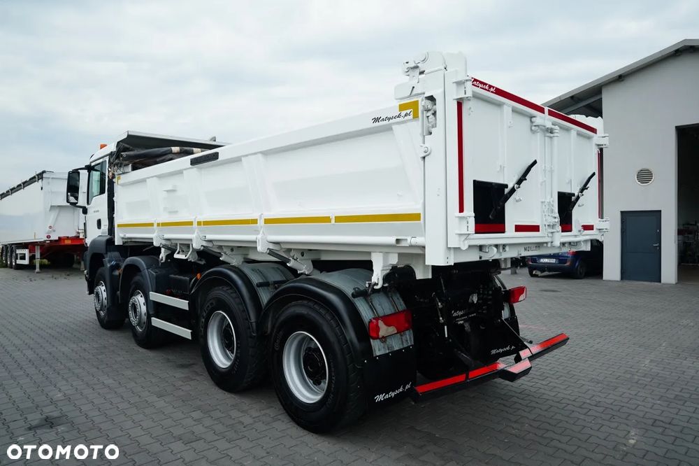 MAN TGS 35.420 / 8X4 / WYWROTKA 2 STRONNA  / HYDROBURTA / MEILLER KIPPER / SPROWADZONA - 14