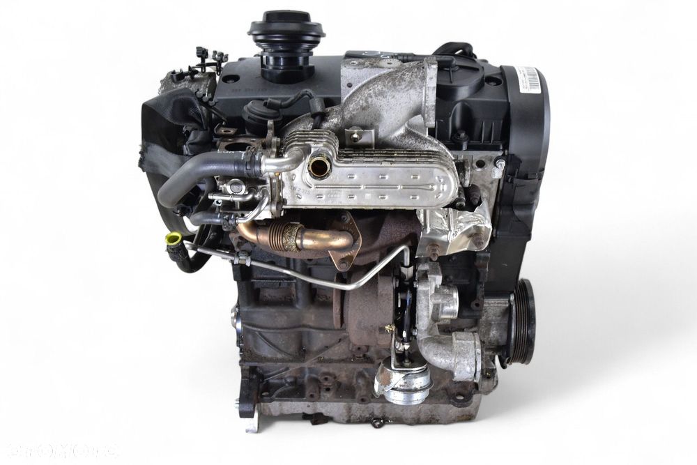 Silnik GOLF V PASSAT B6 SUPERB II TOURAN ALTEA 1.9TDI 105KM BKC KOMPRESJA - 7