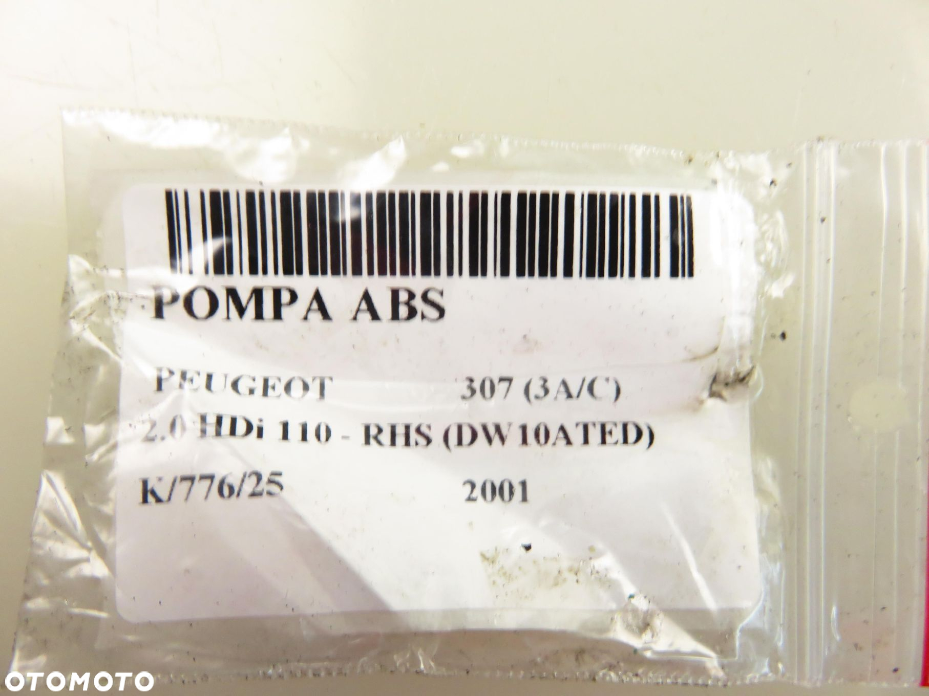 POMPA ABS PEUGEOT 307 (3A/C) 0265950015 - 11