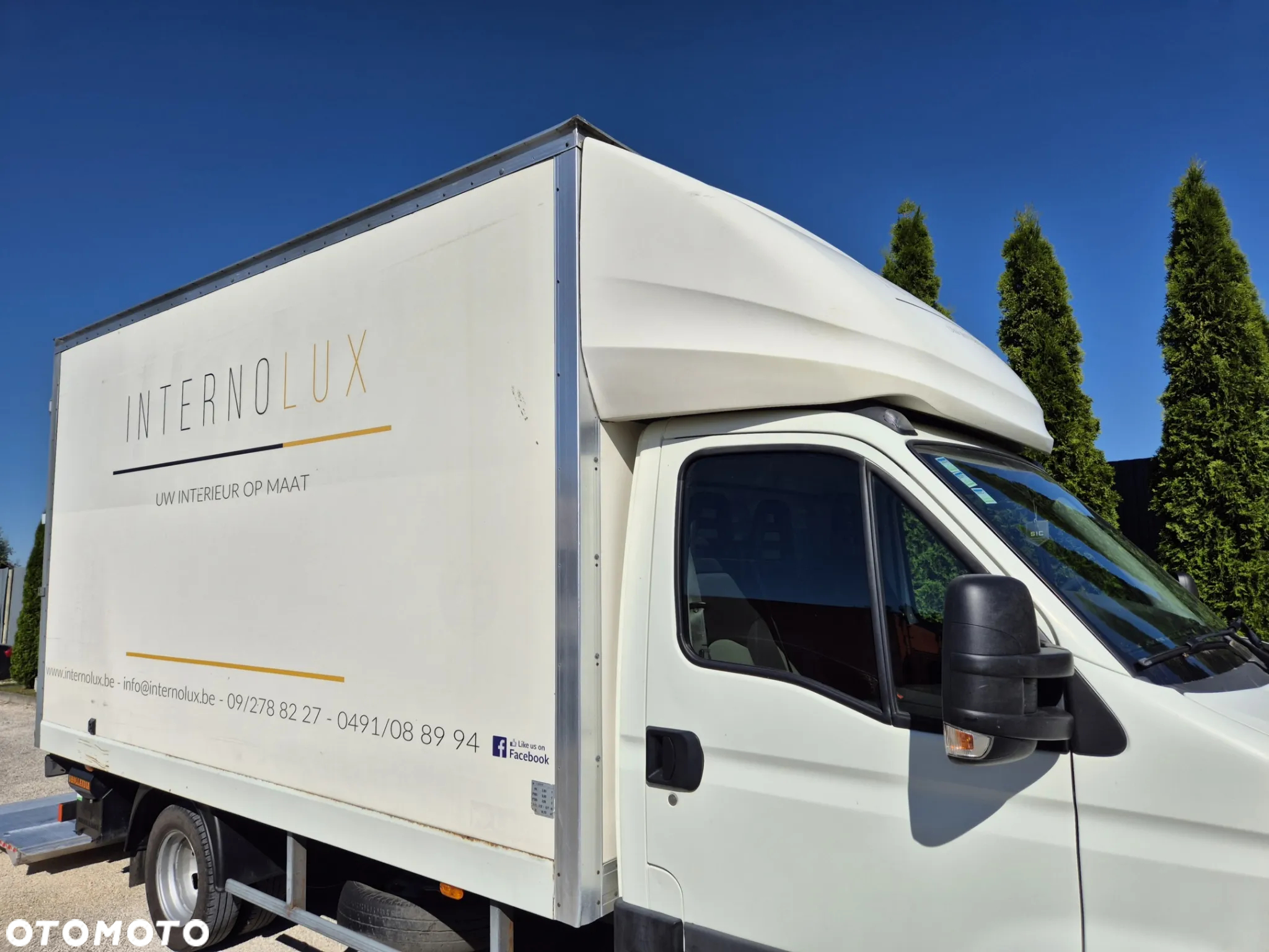 Kontener 8 Palet 230cm wysoki, Iveco, Master, Ducato, Sprinter Inne, regulacja szerokośc podramówki, Stan idealny! - 4