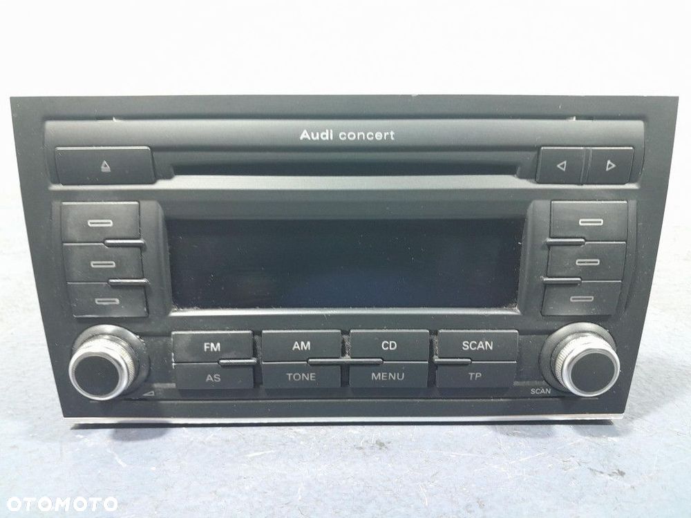 AUDI A4 B7 RADIO ODTWARZACZ AUDI CONCERT 8E0035186AK - 2