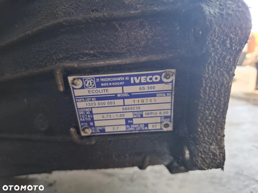 SKRZYNIA BIEGÓW IVECO DAILY 2,8 HPI 99-06 6B 6 BIEGÓW - 5
