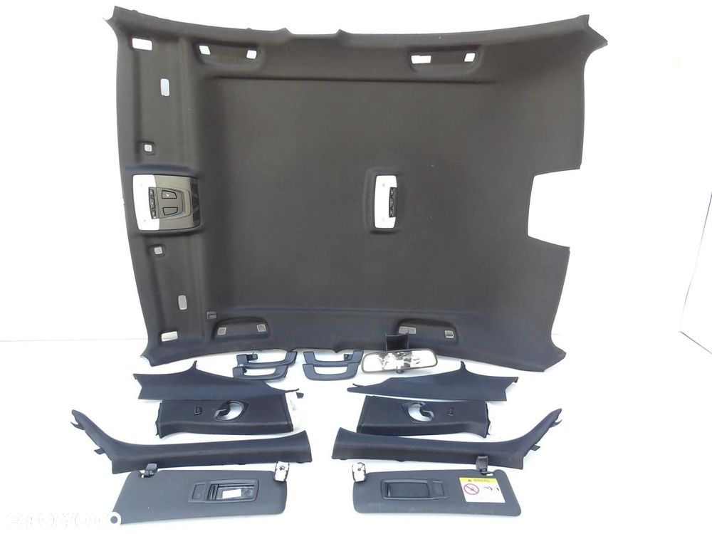 PODSUFITKA KOMPLETNA + OSPRZĘT CZARNA M-PAKIET 7846236 BMW F30 - 1