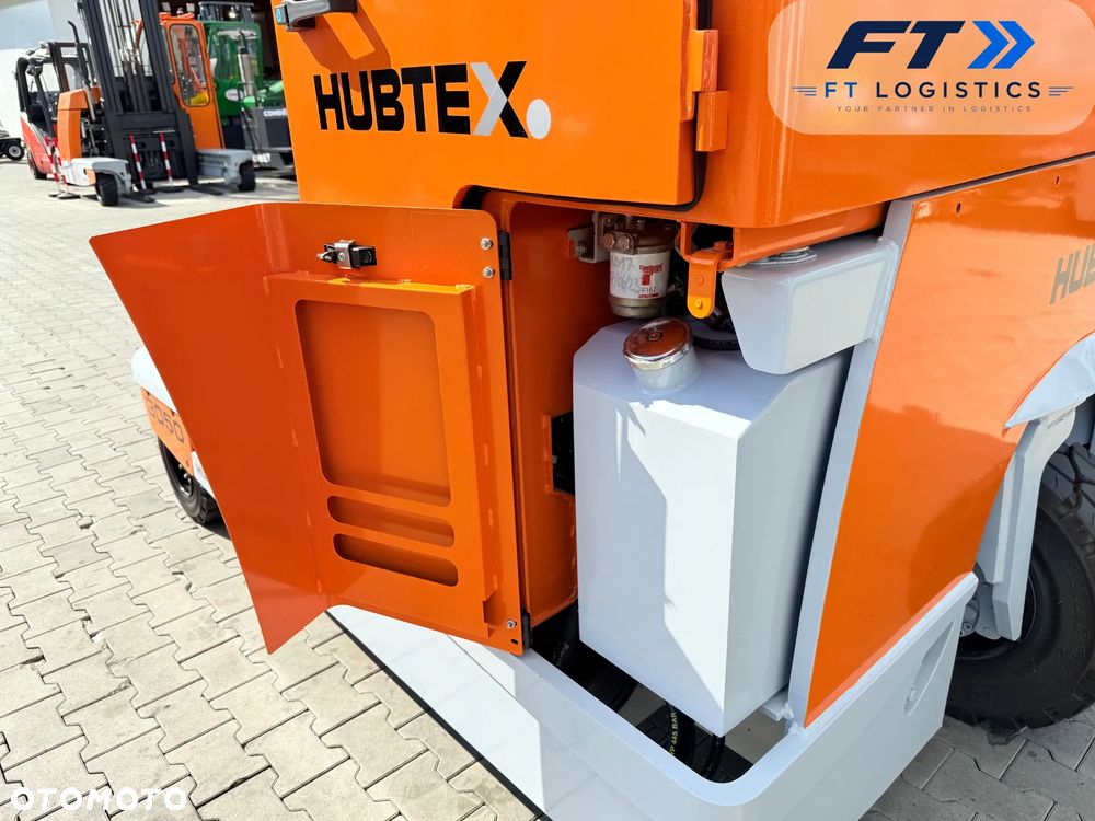 Hubtex WÓZEK CZTEROKIERUNKOWY - WIELOKIERUNKOWY | HUBTEX DQ45-D | DIESEL | TRIPLEX 5500 MM | POZYCJONER WIDEŁ | KAMERA | WOLNY SKOK | NOWE OPONY | OGRZEWANIE | PO SERWISIE | STAN IDEALNY - 13