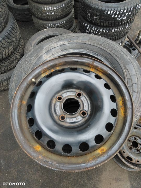 FELGA STALOWA 14 VW UP SEAT MII SKODA CITIGO ET35 - 1
