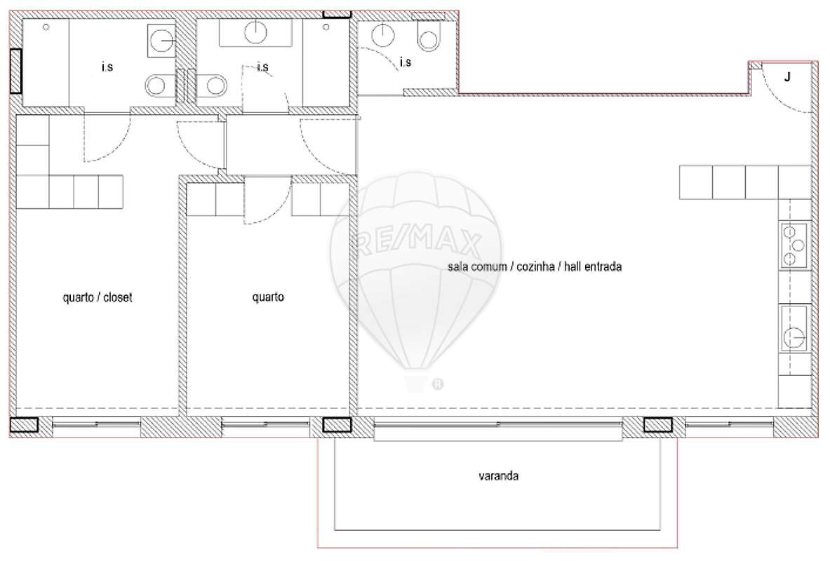 Apartamento T2 para venda - Grande imagem: 3/19