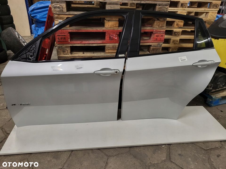 BMW X6 E71 DRZWI LEWY TYŁ KOMPLETNE IDEALNE - 1