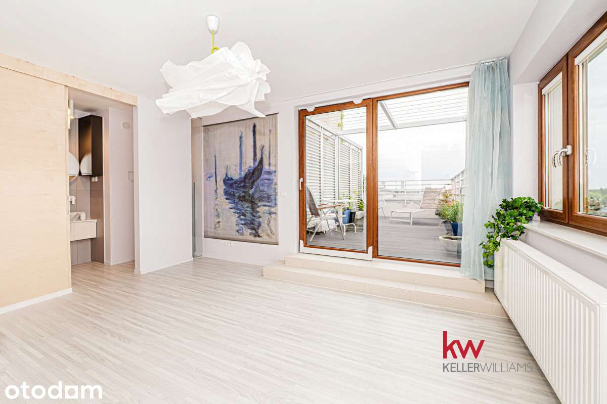 Apartament na skraju lasu | Taras na dachu - 17m²