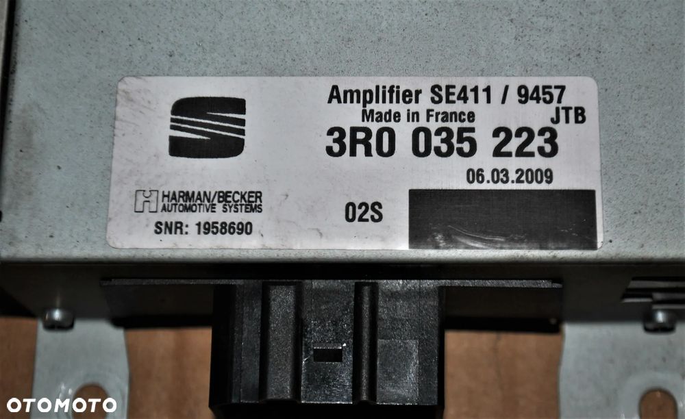 Wzmacniacz radia Seat Exeo - 3