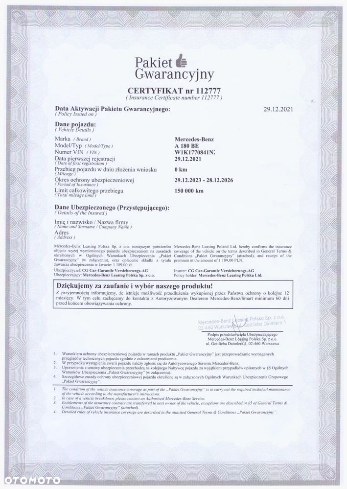 Mercedes-Benz Klasa A 180 Style 7G-DCT - 40