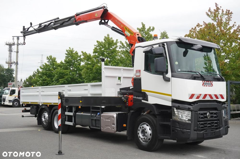 Renault C380 P6X2 E6 / 160 tys. km! / HDS Palfinger PK 19.001 SLD5 / Burtowy 19 EPAL_257876 - 13