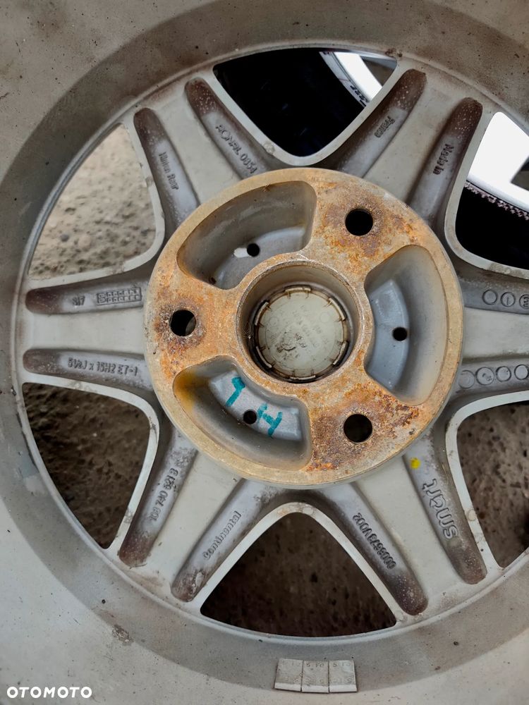 3x112 Felgi Alumniowe Alufelgi Oryginalne 15 Koła Letnie Lato SMART Fortwo I W450 1 II W451 2 Legnica ALU-RAD 5mm 155/60 175/55 - 12