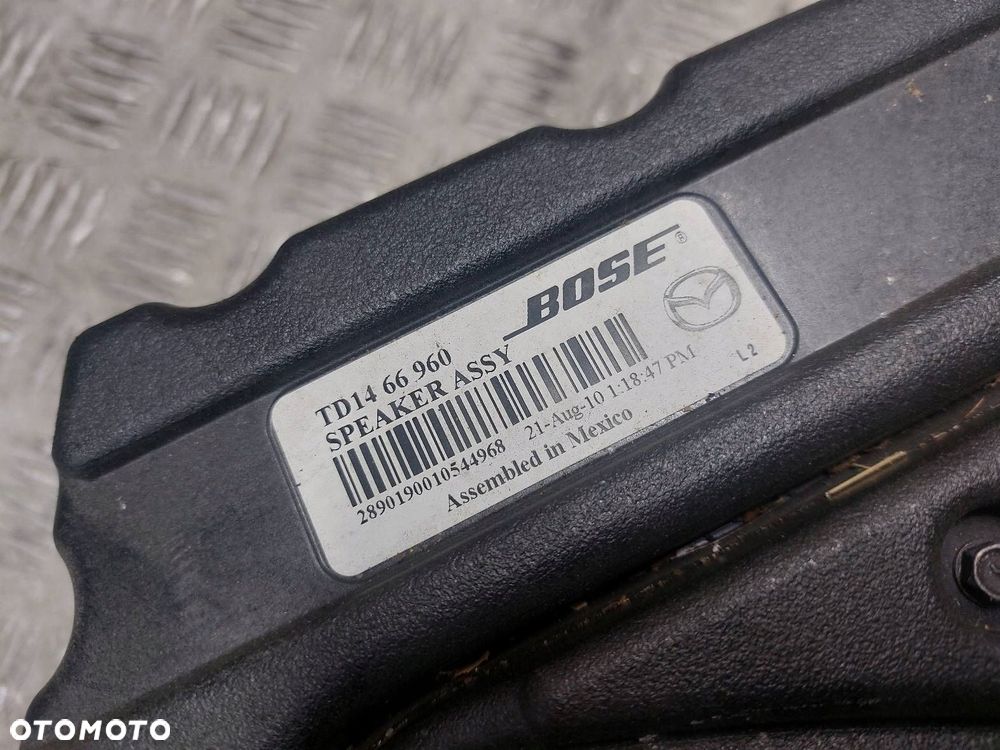 GŁOŚNIKI + SUBWOOFER + WZMACNIACZ KOMPLET BOSE MAZDA CX-9 I LIFT - 13