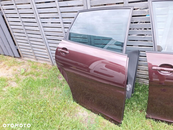 DRZWI TYLNE PRAWE SEAT ALTEA XL KOLOR BORDO METALIC LS3Y