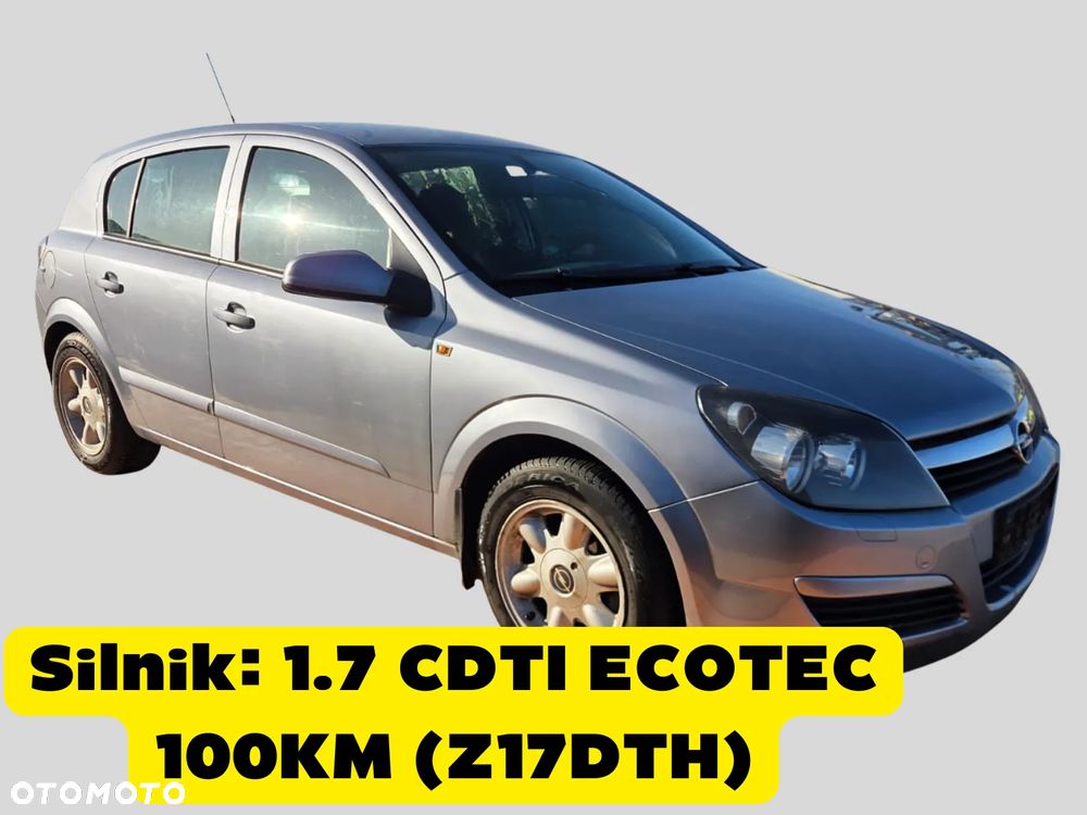 Opel Astra H 2004 Silnik 1.7 CDTI ECOTEC (Z17DTH) 100 KM (74 kW) Z163 Na części silnik, drzwi, maska, klapa bagażnika, zderzak, lampa - 3