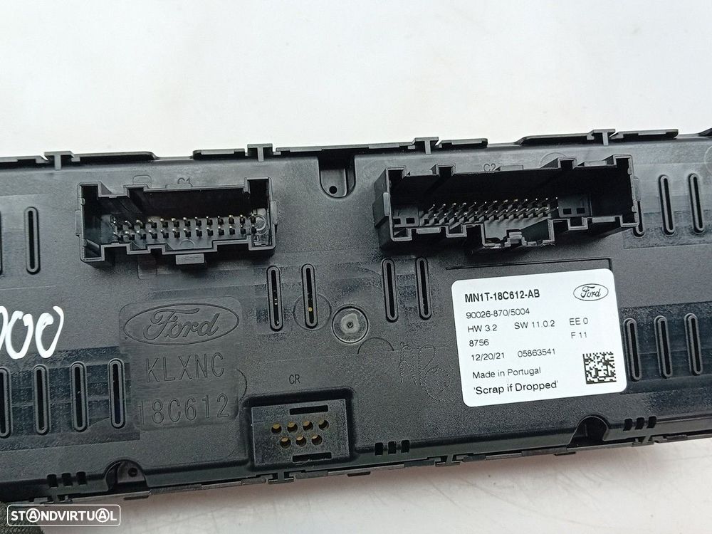 Botão / interruptor do AC FORD Puma (J2K, CF7) - 4