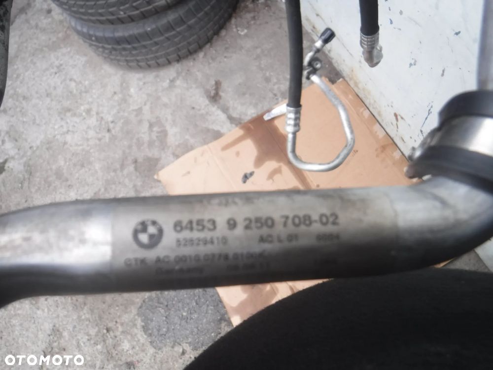 Bmw F10 F11 przewod klimatyzacji 9250708 9250709   N47 2.0d N47D20C - 3
