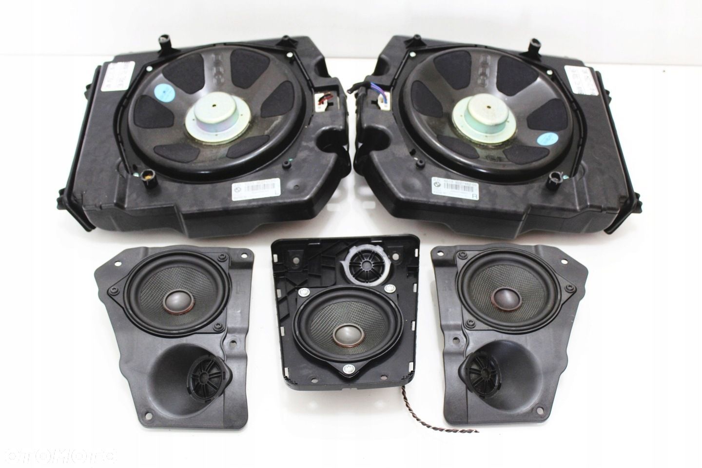 Komplet głośników  subwoofery TOP HIFI OE BMW F01 F02 9227482 9227483 - 1