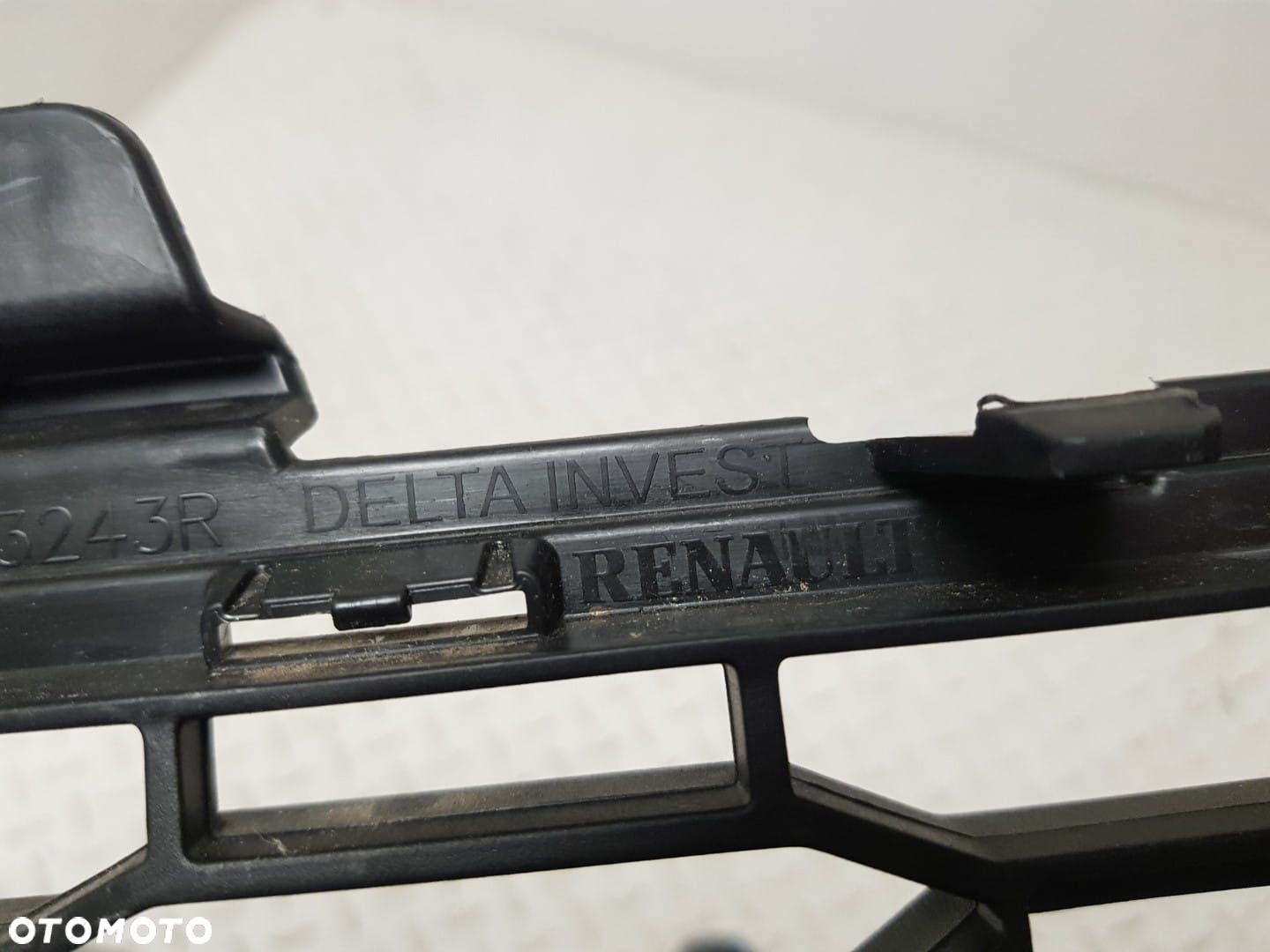 KRATKA  ATRAPA CHŁODNICY ZDERZAKA POD RADAR DACIA SANDERO  III LOGAN 3 LIFT 23-25 622543243R - 6