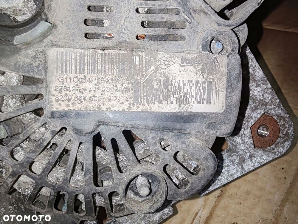 Alternator 8200667608 tg11c064 1.6 16V DACIA DUSTER I 10-13 - 6