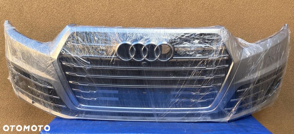AUDI SQ7 4M LZ7G ZDERZAK PRZÓD PRZEDNI KOMPLETNY 6 PDC RADAR SPRYSKI KAMERA - 4