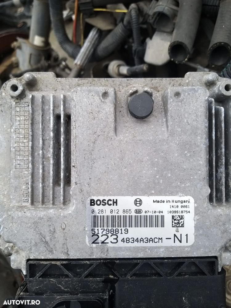 Calculator cod: 0281012865 pentru Fiat Doblo 1.9JTD, 5Viteze, din 2005 - 1