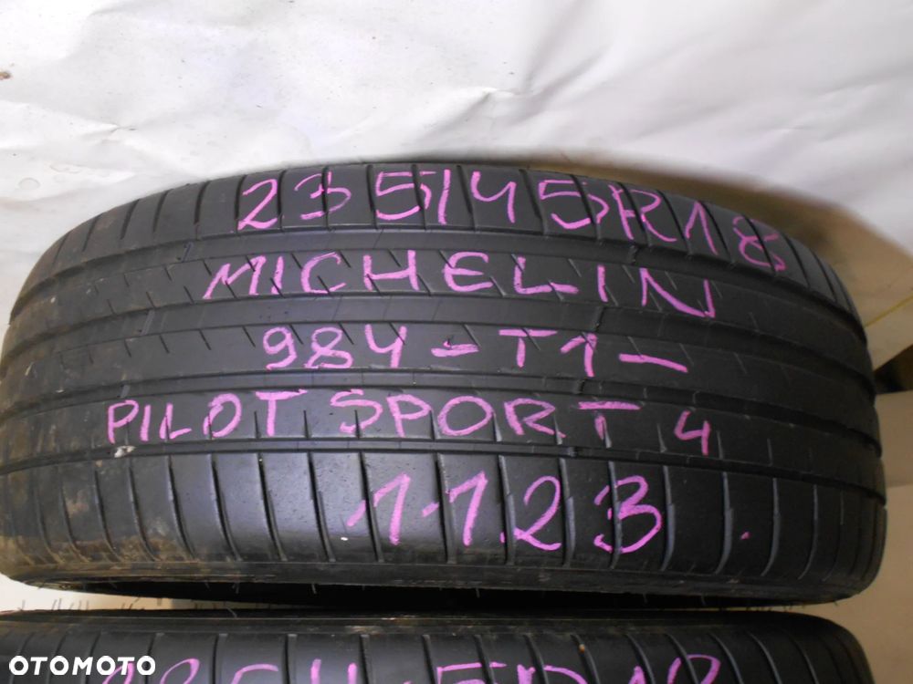 OPONY 235/45R18 MICHELIN PILOT SPORT 4 T1 DOT 1223 6.2MM - 2