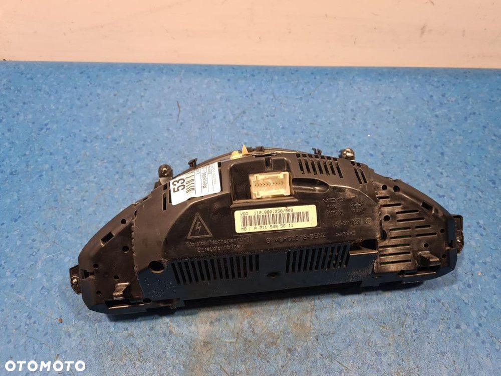 MERCEDES-BENZ W211 2.7 CDI LICZNIK A2115405611 - 5