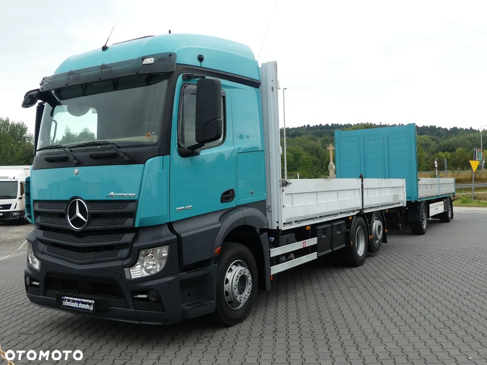 Mercedes-Benz ACTROS 2542 6x2 / RETARDER / DO BUDOWLANKI-GAZU / ZESTAW /