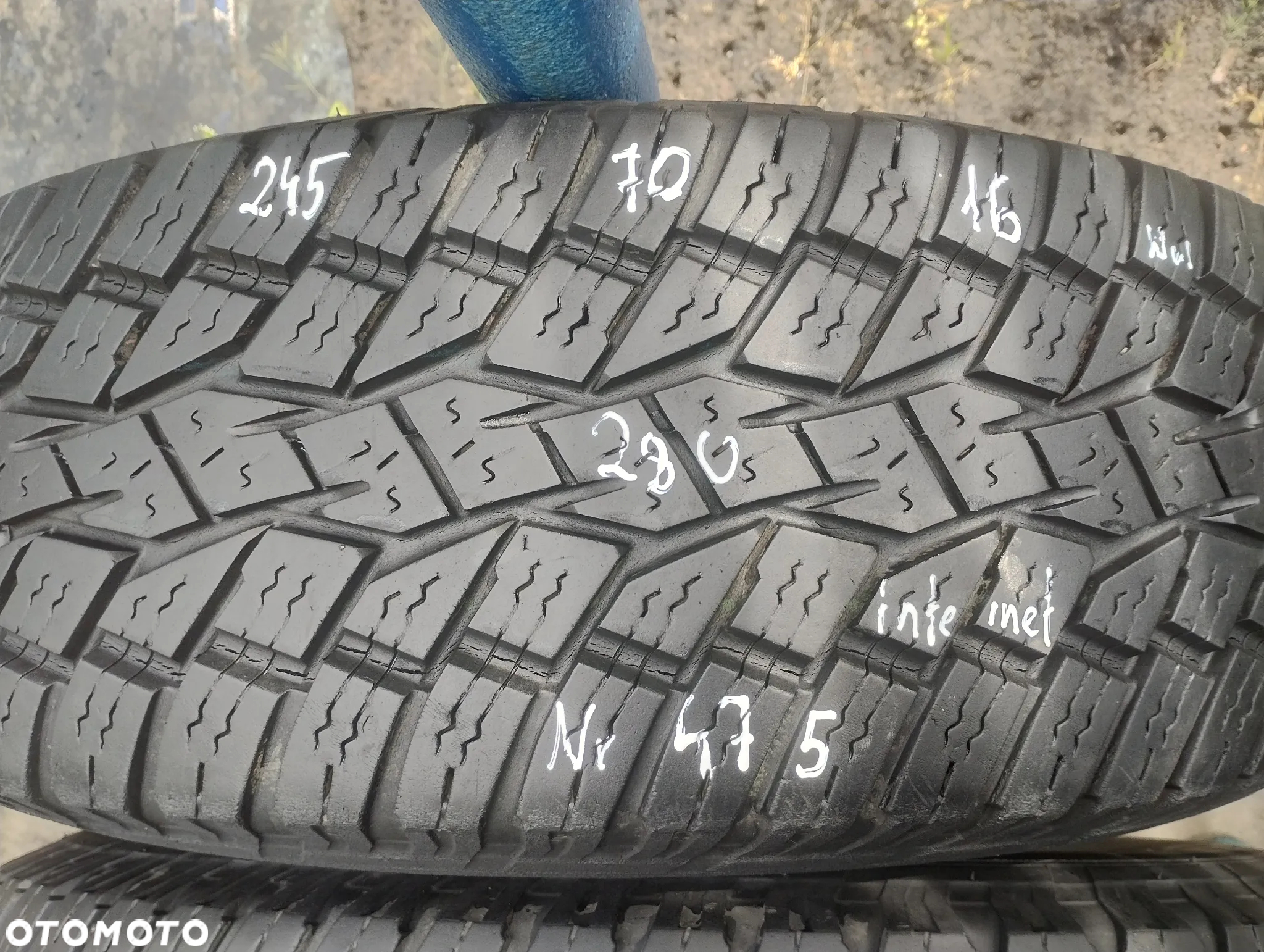 Toyo 245/70/16 nr 475 - 2