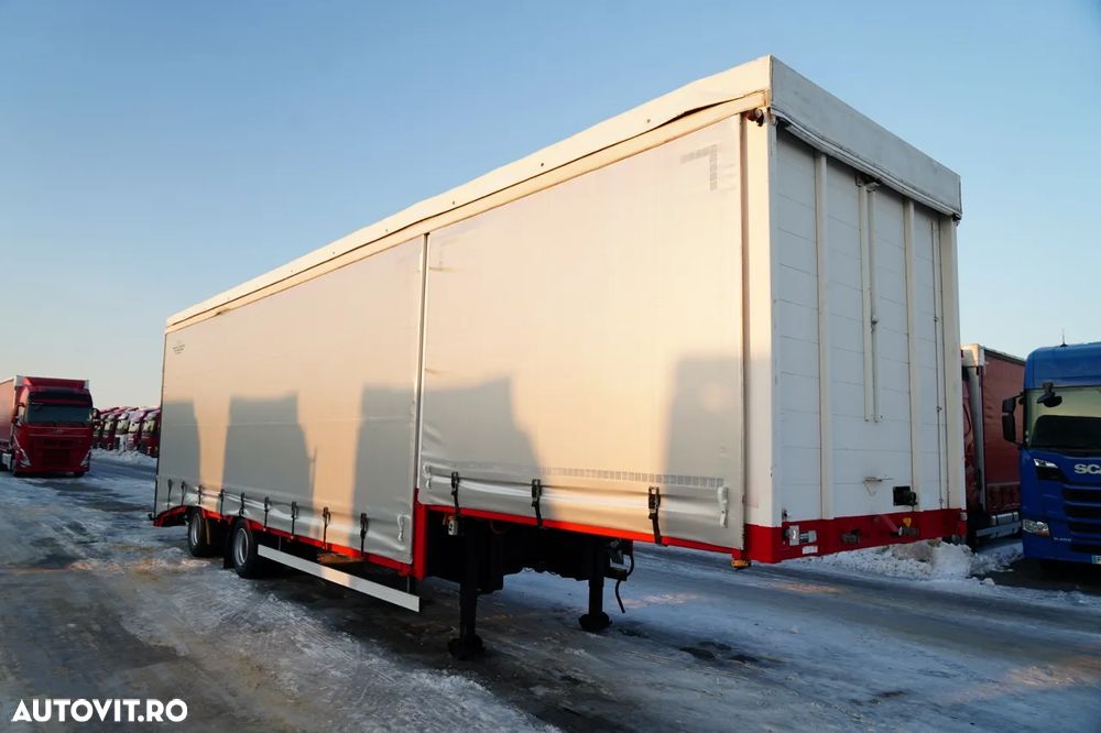 Eggers REMORCA / CORTINĂ / TROLIU / RAMPĂ HIDRAULICĂ / - 7