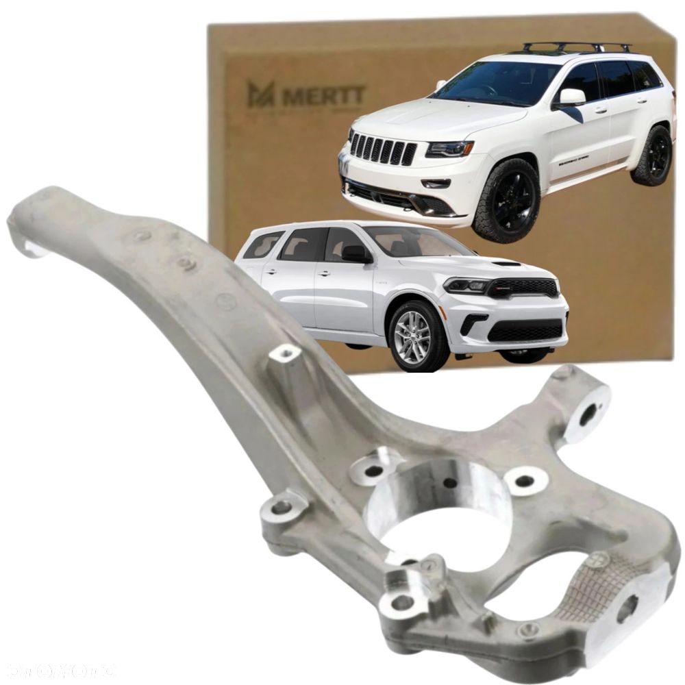 JEEP GRAND CHEROKEE WK2 DURANGO 2016-2021 ZWROTNICA LEWA PRZÓD ALUMINIUM - 1