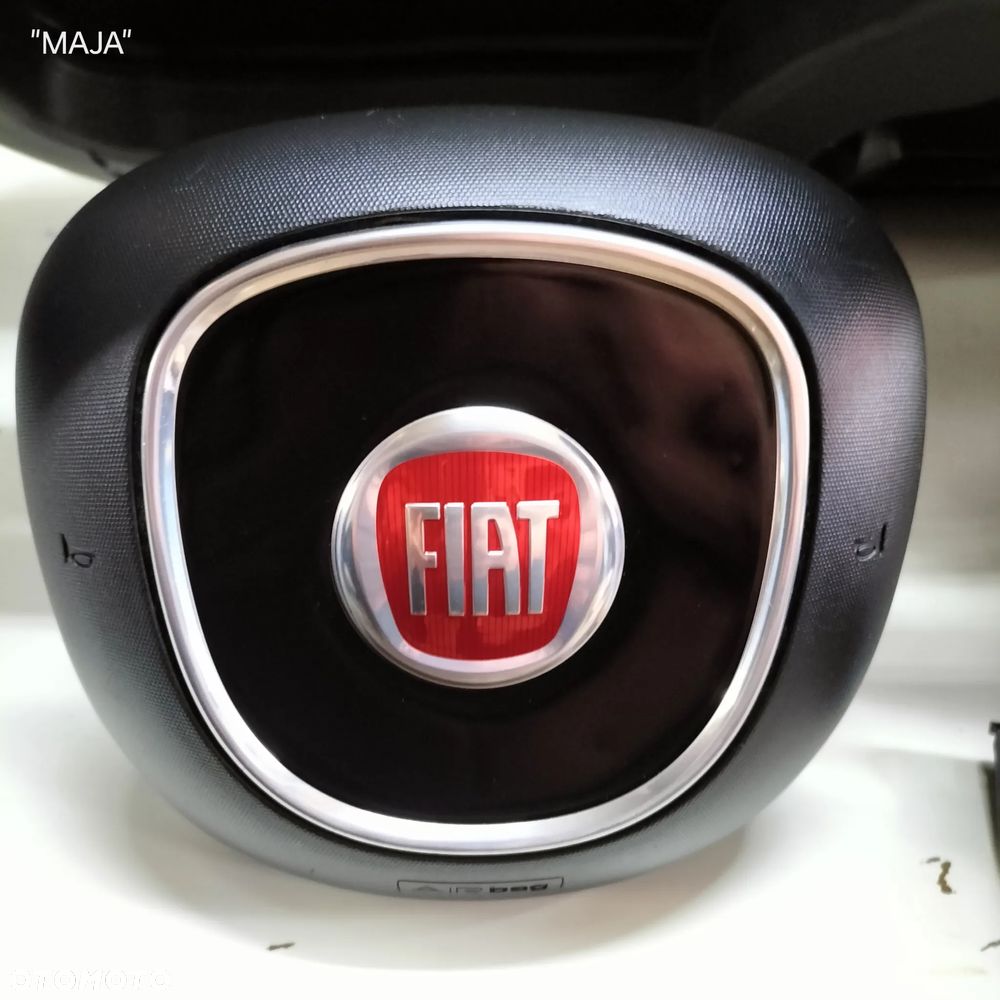 FIAT 500L KOMPELT PODUSZEK DESKA KONSOLA AIRBAG KIEROWCA PASAŻER ORYGINAŁ DEMONTAŻ - 15
