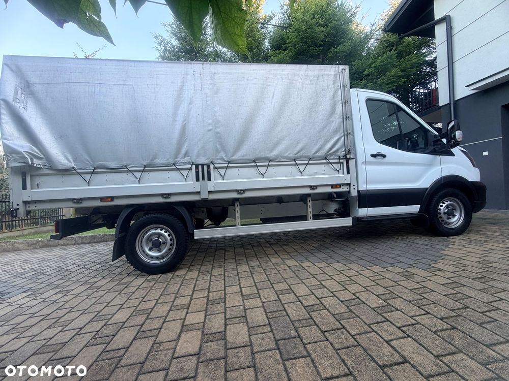 Ford Ford Transit 350 Plandeka 2.0 EcoBlue 170 KM – 2021r. – Bezwypadkowy – FV23% SALON POLSKA - PEŁNA HISTORIA SERWISOWA - ORYGINALNY PRZEBIEG - 4