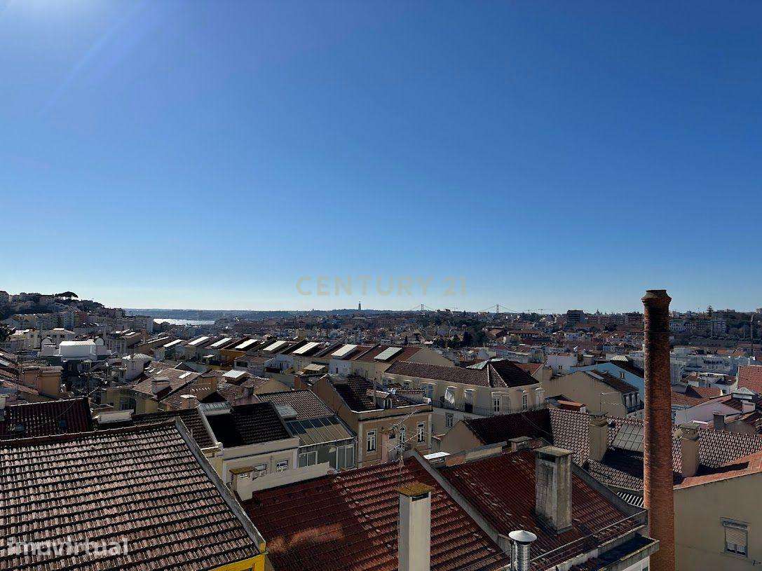 T4 em Arroios para remodelação com vista sobre Lisboa  - Lisboa - Grande imagem: 4/23
