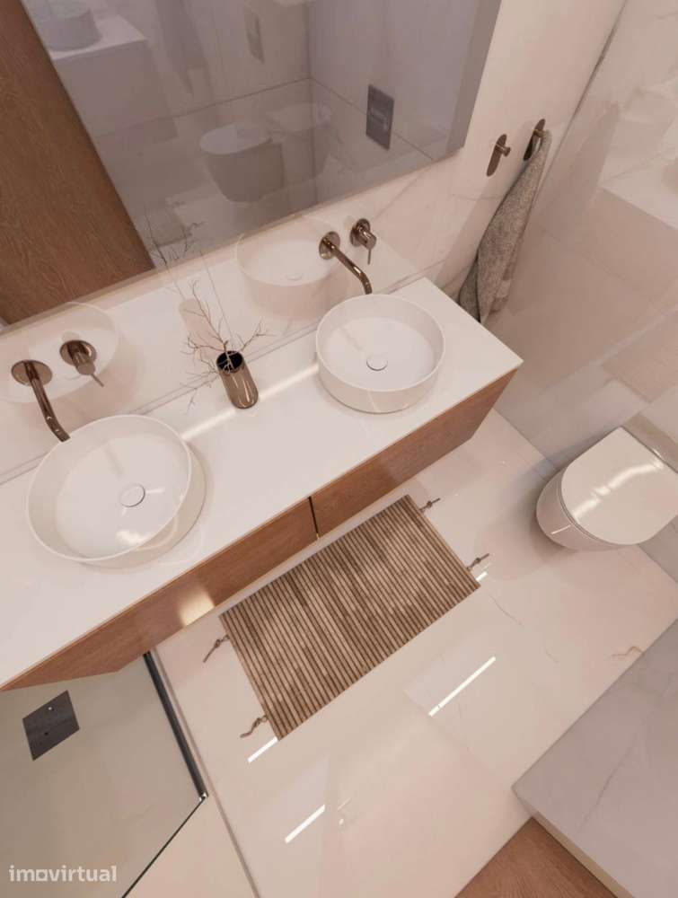 T2 Novo 114 m²,  Suíte , 2 Frentes , 3 Varandas, Águas Santas – Maia - Grande imagem: 5/19