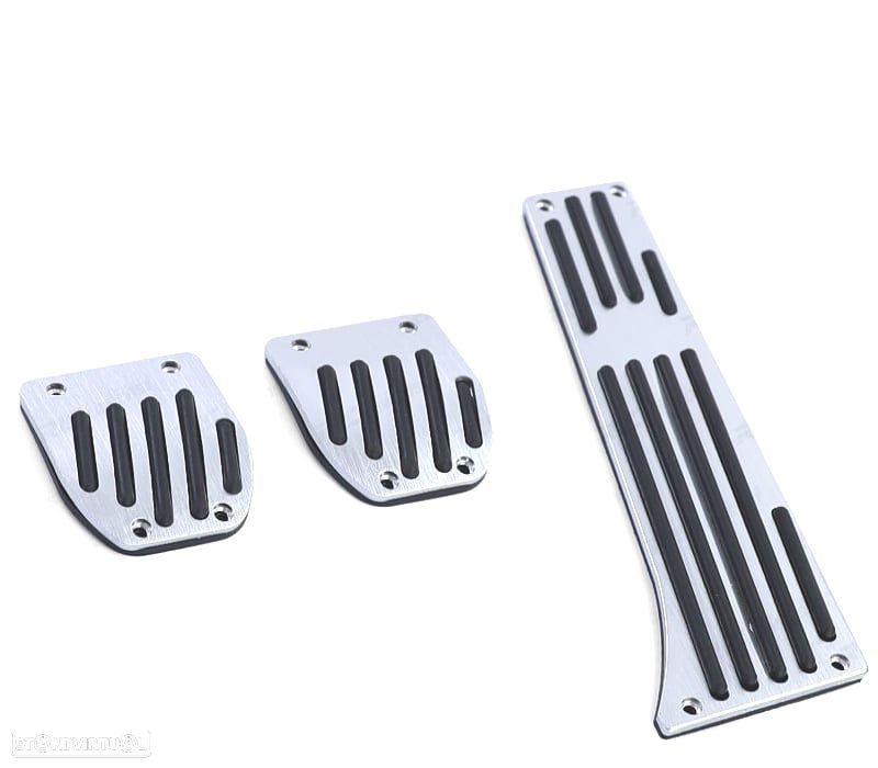 KIT CONJUNTO PEDAIS BMW Z3 Z4 X3 X5 E81 E82 MANUAL LOOK M - 2