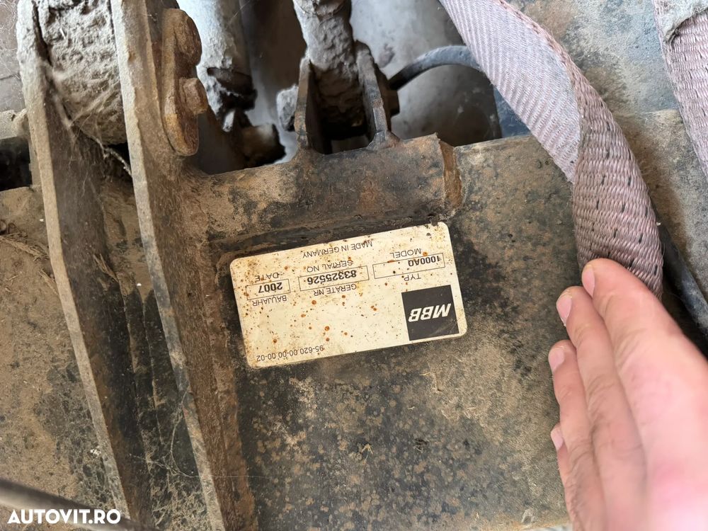 Lift hidraulic MBB 1000AQ cu semisasiu Camion universal DEZMEMBRARI - 6