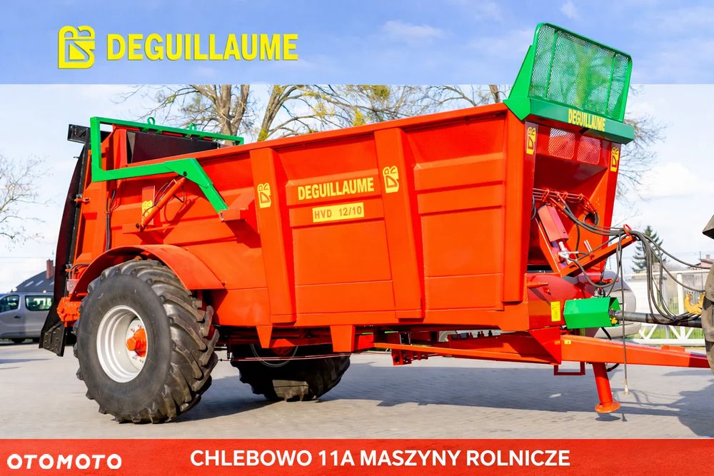 Inny ROZRZUTNIK OBORNIKA DEGUILLAUME HVD12/10 12T KLAPA HYDARULICZNA  Posiadam wiele maszyn Prasa Ciągnik Kosiarka - 2