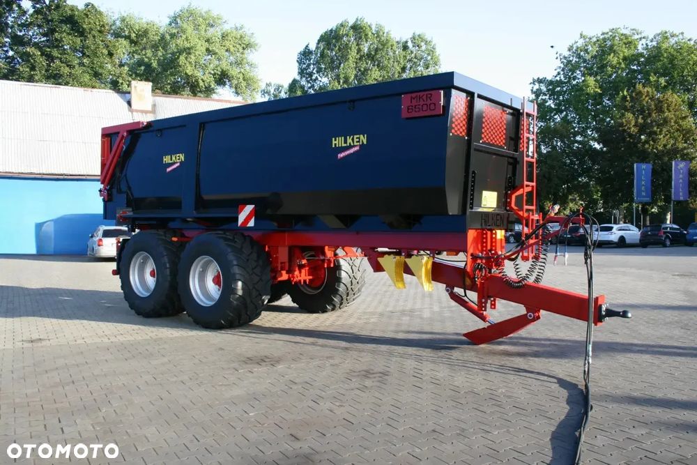 HILKEN MKR 6500 przyczepa rolnicza / tandem / wywrotka skorupowa