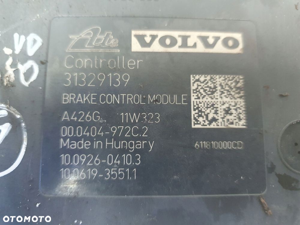 Volvo V70 III S80 II POMPA ABS hamulcowa Sterownik 31329139 P31329139 - 2