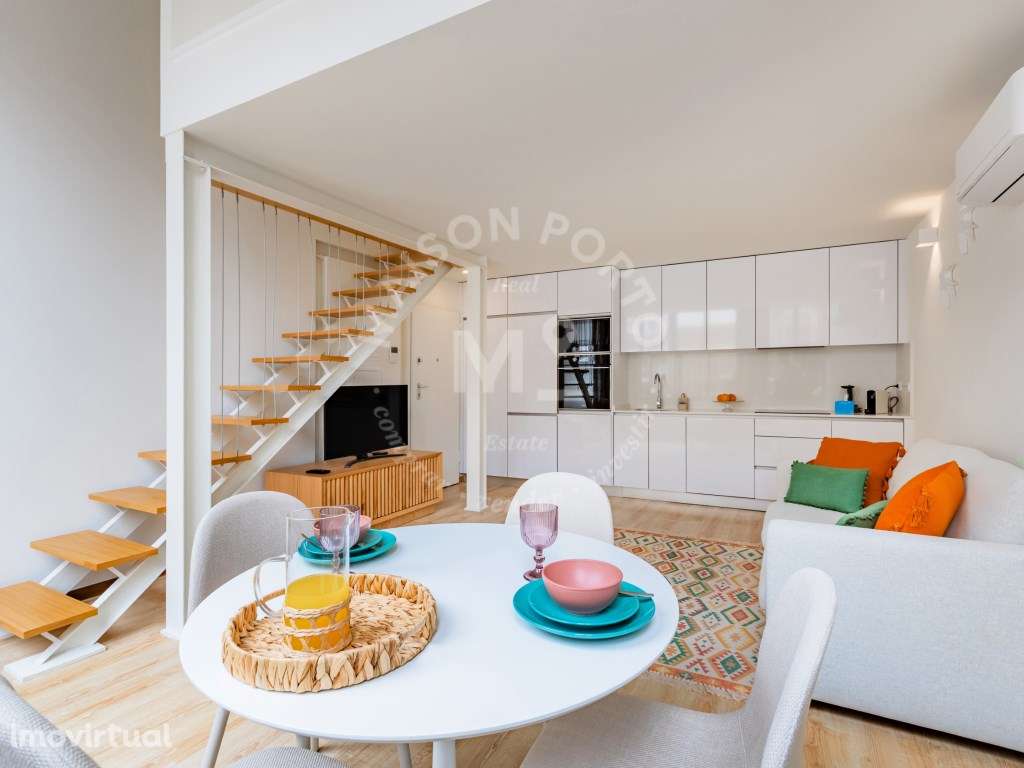 Apartamento T1 Duplex Totalmente Equipado e Mobilado no Bonfim, Porto - Grande imagem: 2/41