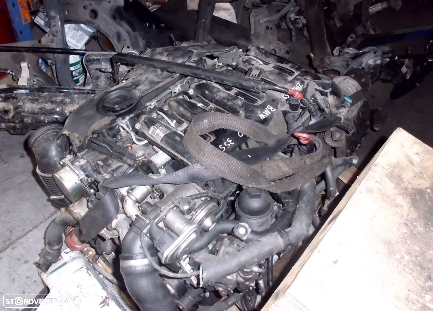 Motor e Caixa de Velocidades BMW 335D 306D5 - 3