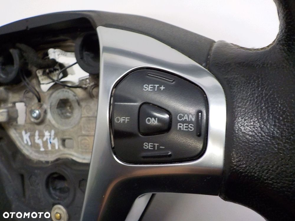FORD FIESTA MK7 VII KIEROWNICA SKÓRA MULTI TEMPOMAT - 8