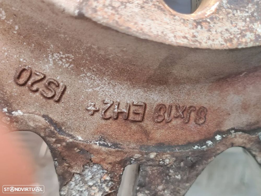 Conjunto Jantes Originais 18 BMW Serie 5 E60 E61 LCI 8J ET20 5x120 - 15