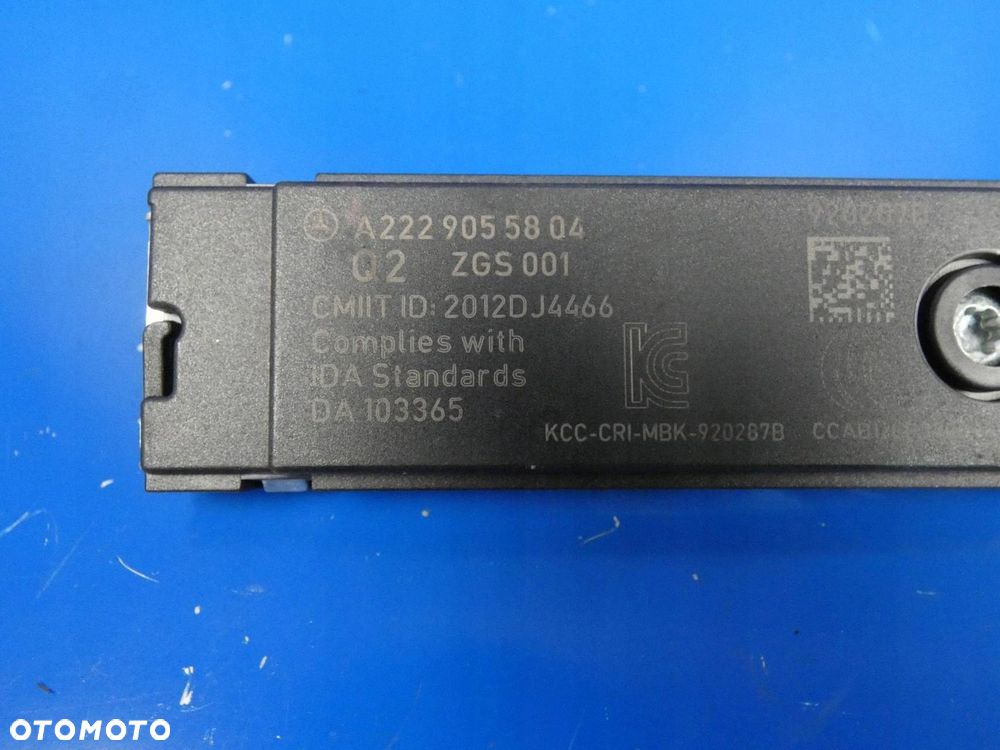MERCEDES CLA W117 A W176 B W246 WZMACNIACZ ANTENY RADIA - 2