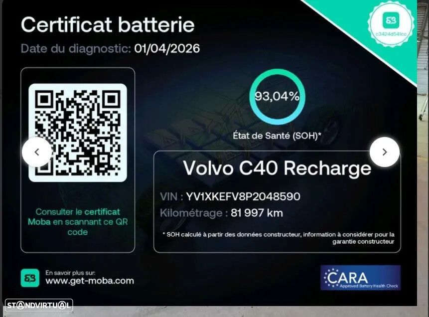 Volvo C40 Recharge 69 kWh Single Motor RWD Core - 41